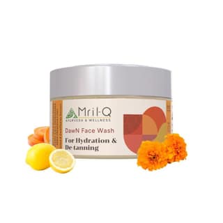 MrilQ DawN Face Wash | Cleansing & Hydration | Glow Enhancing | De-tan |Daily Use | Normal to Dry skin