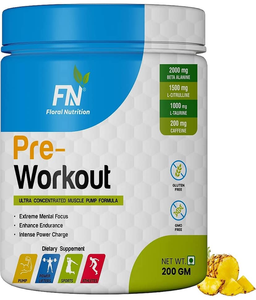 Floral Nutrition Pre Workout Amino Acid 250 gm