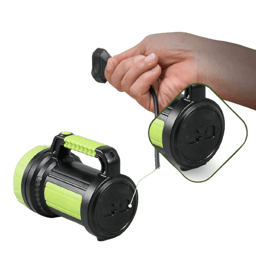 10W LED Torch|Energy Efficient|Lithium-Ion Battery|Diffused Side Light for Low Glare|Ultra Bright|Upto 6 Hours Runtime|Made in India|(Outrider)|Pack of 1 view 4
