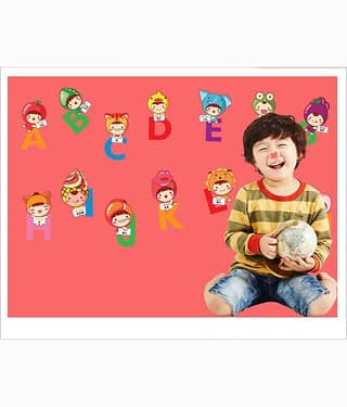 Jaamso Royals Kid s room cartoo Nature Theme PVC Sticker