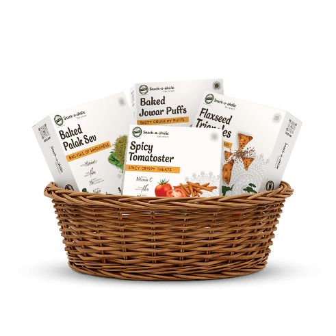 Snack O aholic Kids Tiffin Snack Combo - 100g Each (Pack of 4) view 2