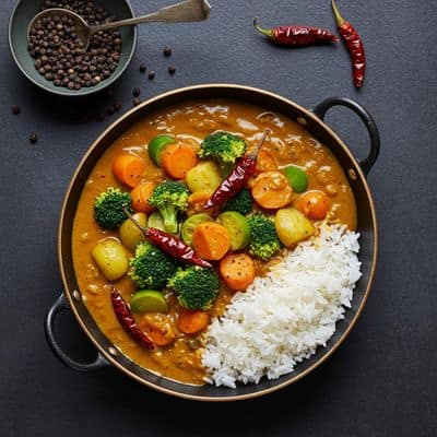 Vegetarian Pepper Masala