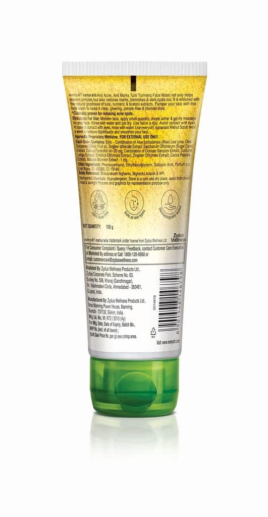 EverYuth Tulsi Turmeric Face Wash (150 g) view 6