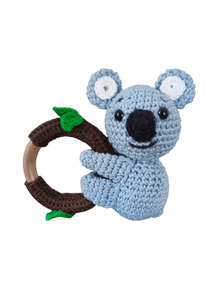 Rattle Koala Crochet Toy