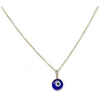 Evil Eye Nazar Suraksha Yantra silver pendant without chain by CEYLONMINE