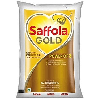 SAFFOLA GOLD C.OIL POUCH 1L