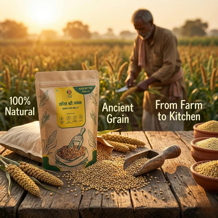 Millet Yard Barnyard Millet shreeanna 500 gram view 5