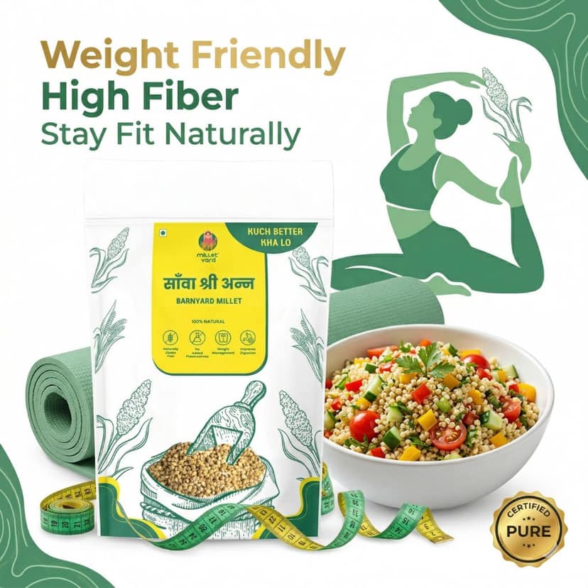 Millet Yard Barnyard Millet shreeanna 500 gram view 6