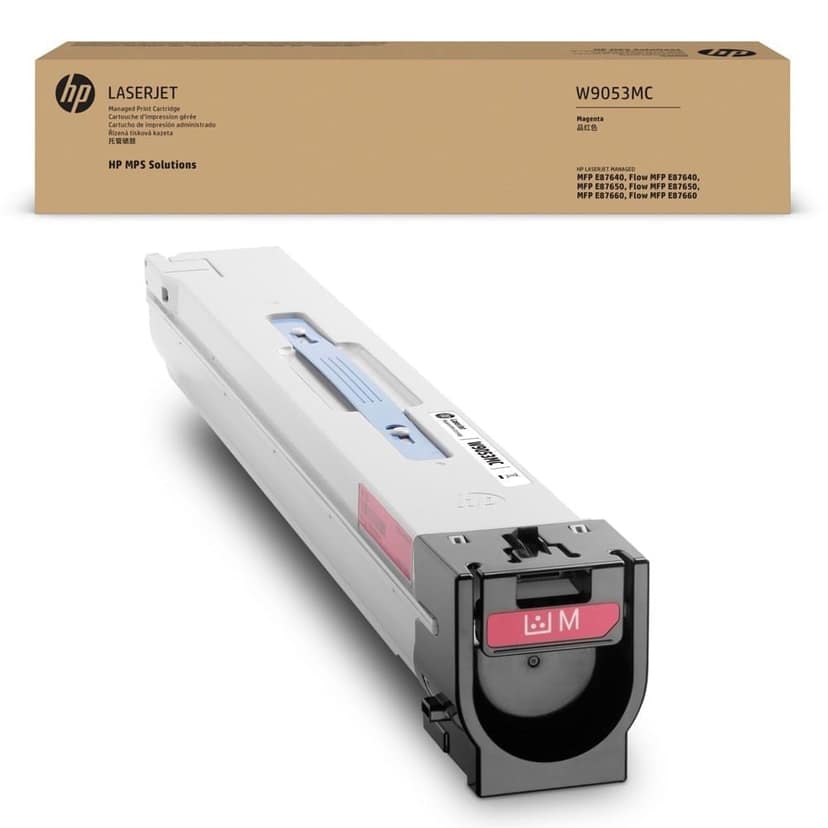 HP W9053MC Magenta Original LaserJet Toner Cartridge Compatible with HP Color LaserJet Managed E87640 E87650 E87660 Series Printers view 2