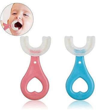 SYON Assorted Silicone Baby Toothbrush ( 1 pcs )