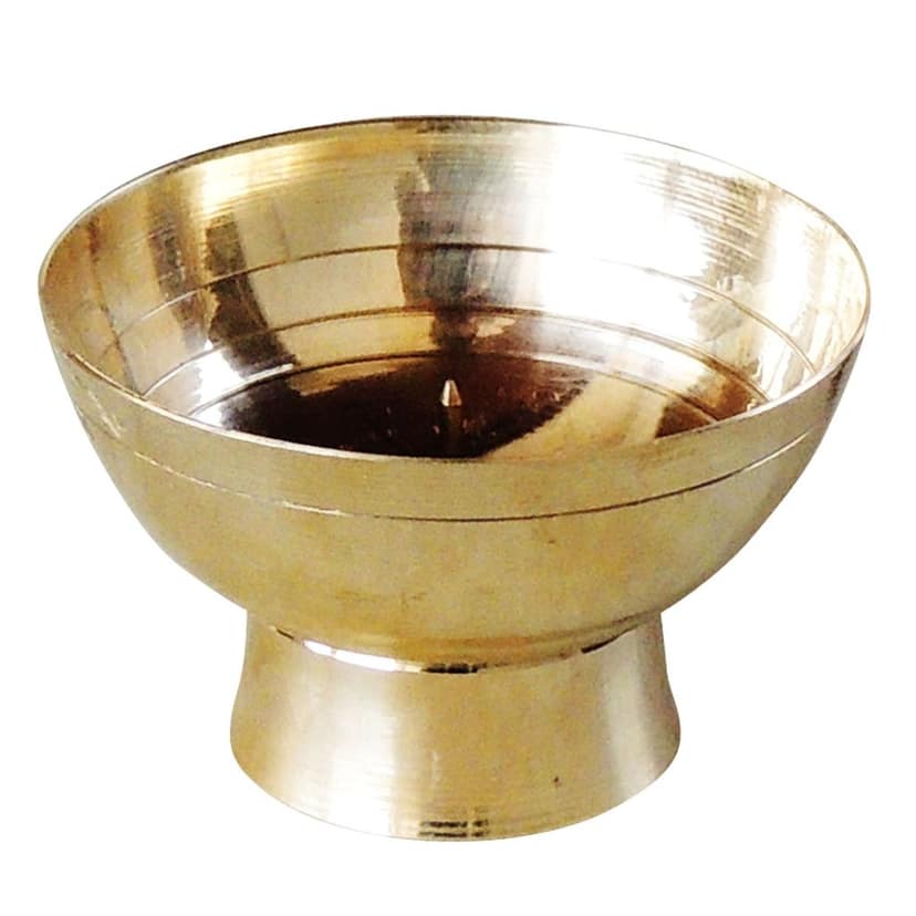 Brass Dhoopbatti Stand Incense Holder, Height : 1.5 Inch (ZMAS220 E) view 3