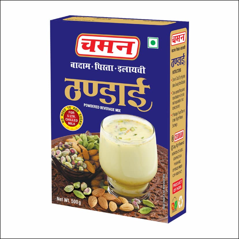 Chaman Thandai Powder With Badam Pista Elaichi, 500 gm