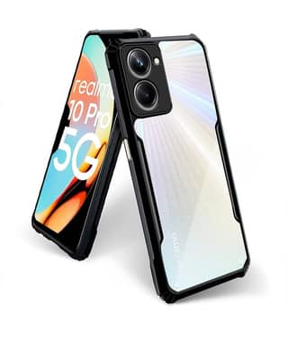 ZAMN Shock Proof Case Compatible For Polycarbonate Realme 10 Pro 5G ( )