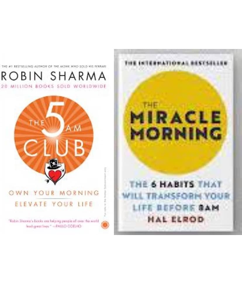 The Miracle Morning AND The 5AM Club ( Paperback, English) (Paperback, ROBIN SHARMA)