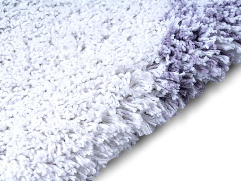 Checkerboard Patterned Plush Bath Mat - Non-Slip & Absorbent view 2