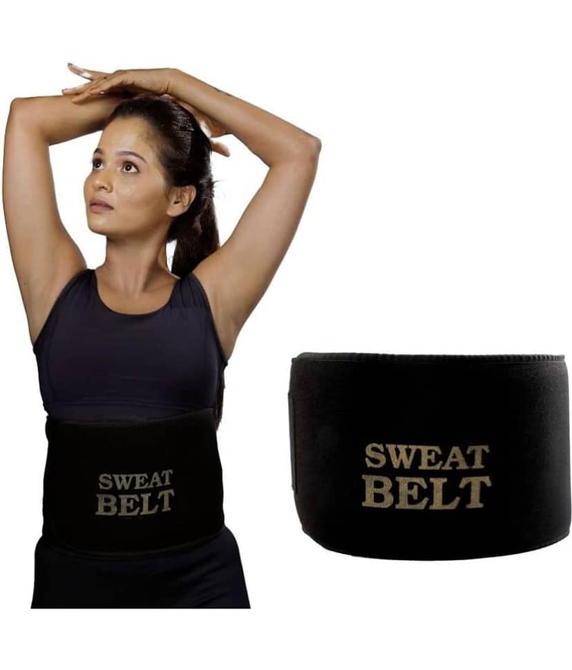 Unitrim Belt for Men & Women (Black; Free Size)