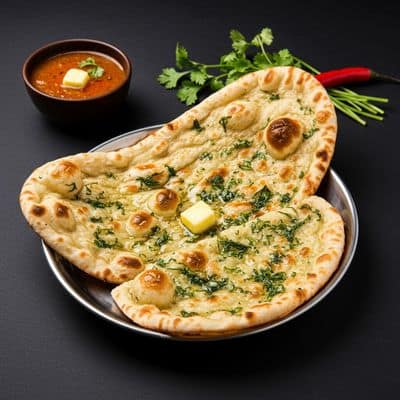 Kothmir Butter Naan