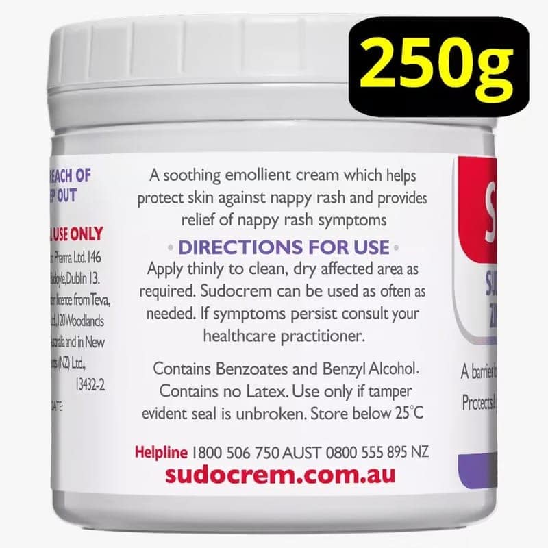 Sudocrem Skin Soothing Antiseptic Healing Cream - 250 grams view 3