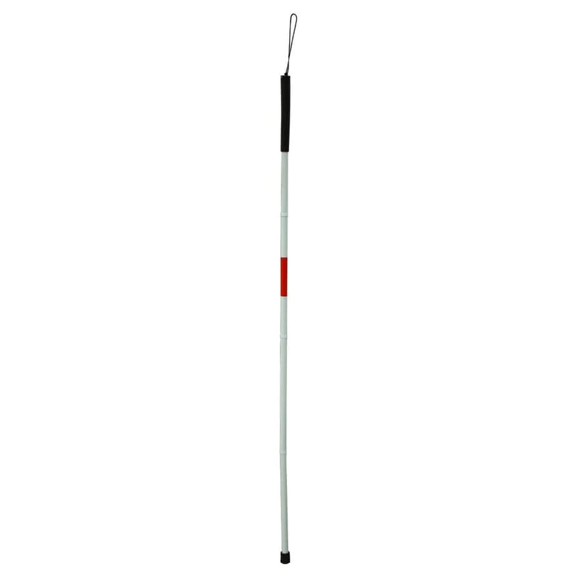 FAIRBIZPS Height Adjustment Walking Stick Blind Stick Aluminium 4 Segment Folding Blind Cane Heavy Duty Blind Stick for Unisex view 2