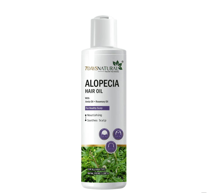 Elegantra Anti Hair Fall Alopecia Oil 100ml each pack of 2 | Botanical Hair Growth Solution for Bald Spots & Thin Hair view 7