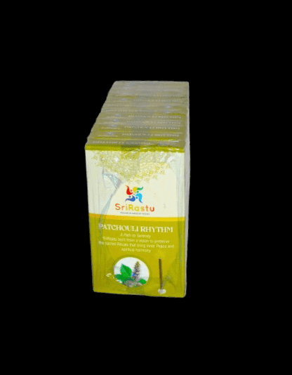 SRIRASTU PATCHOULI RHYTHM DHOOP STICKS