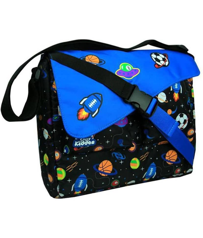Smily Kiddos 10 Ltrs Black School Bag for Boys & Girls view 2