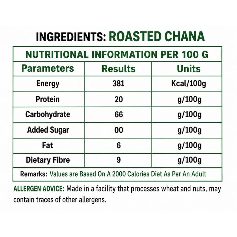 Millet Yard Roasted Chana Sattu – Nutritious Protein-Rich Flour view 3