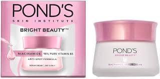 Pond's Bright Beauty Day Cream 35 G, Non-Oily, Mattifying Daily Face Moisturizer