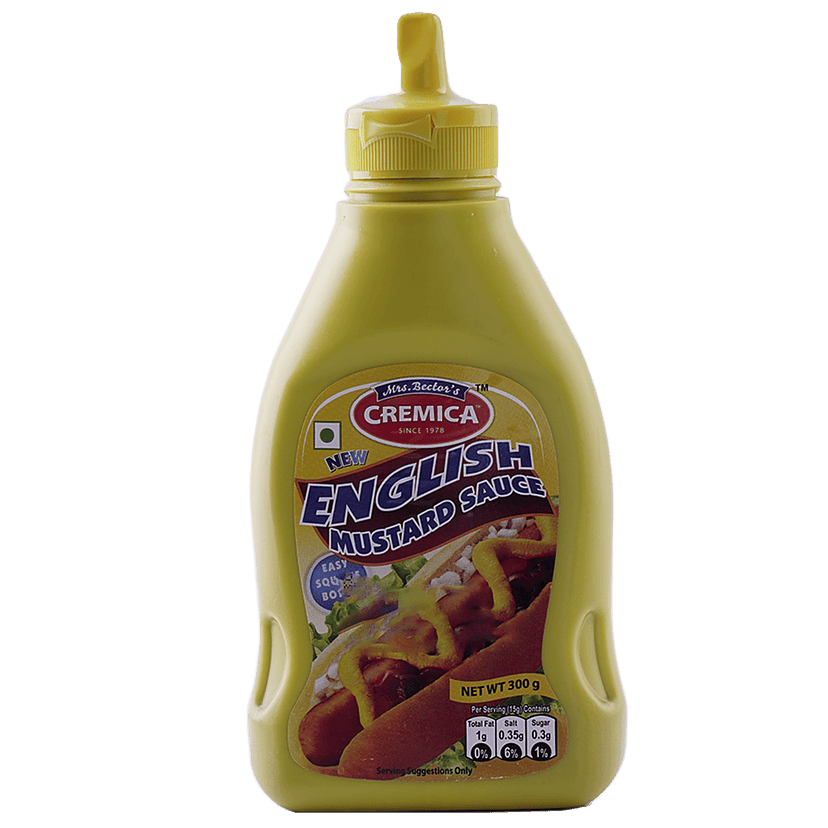 Cremica English Mustard Sauce, 300 G Pouch