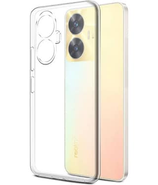 ZAMN - Plain Cases Compatible For Silicon Realme C55 ( Pack of 1 )