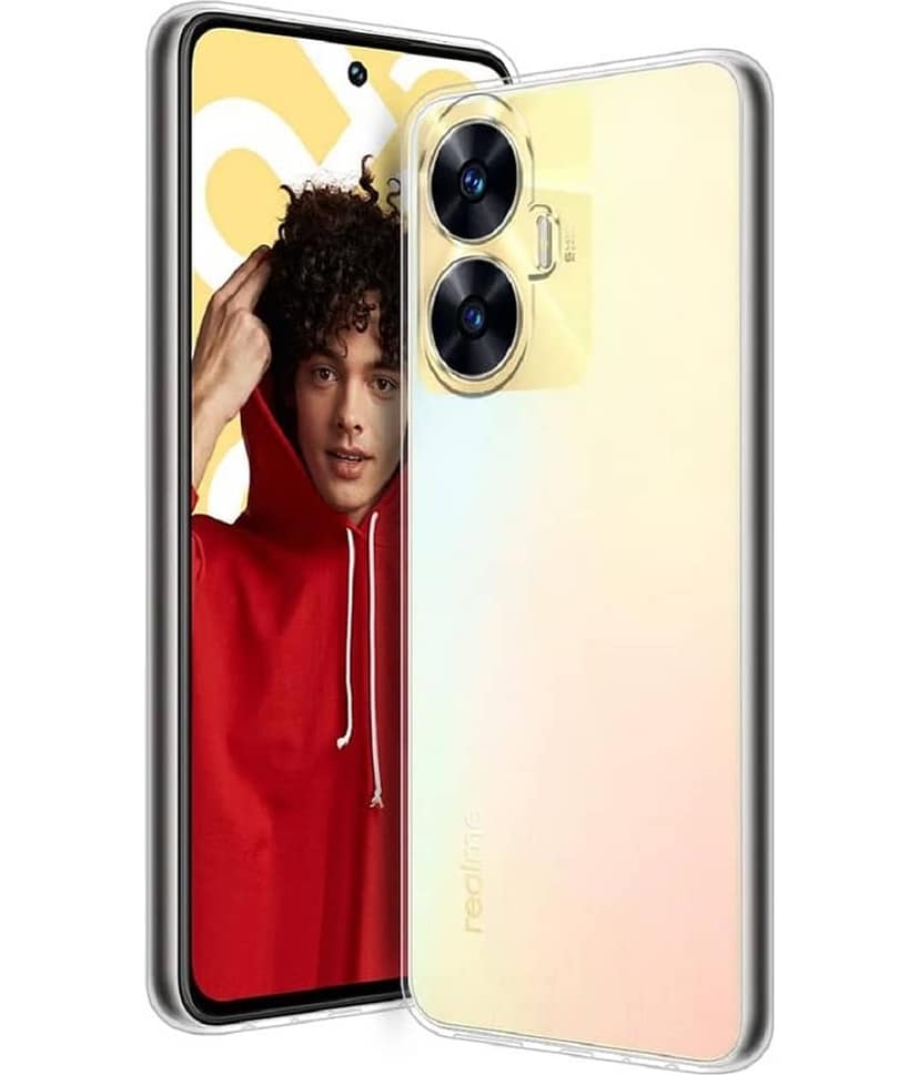 ZAMN - Plain Cases Compatible For Silicon Realme C55 ( Pack of 1 ) view 2