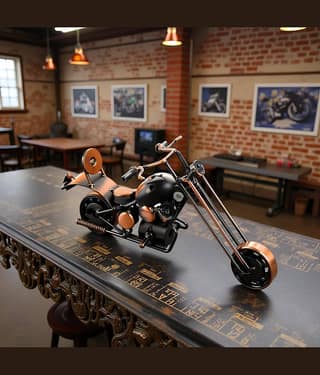 Flenzy Exquisitely Crafted Motorcycle Model Showpiece