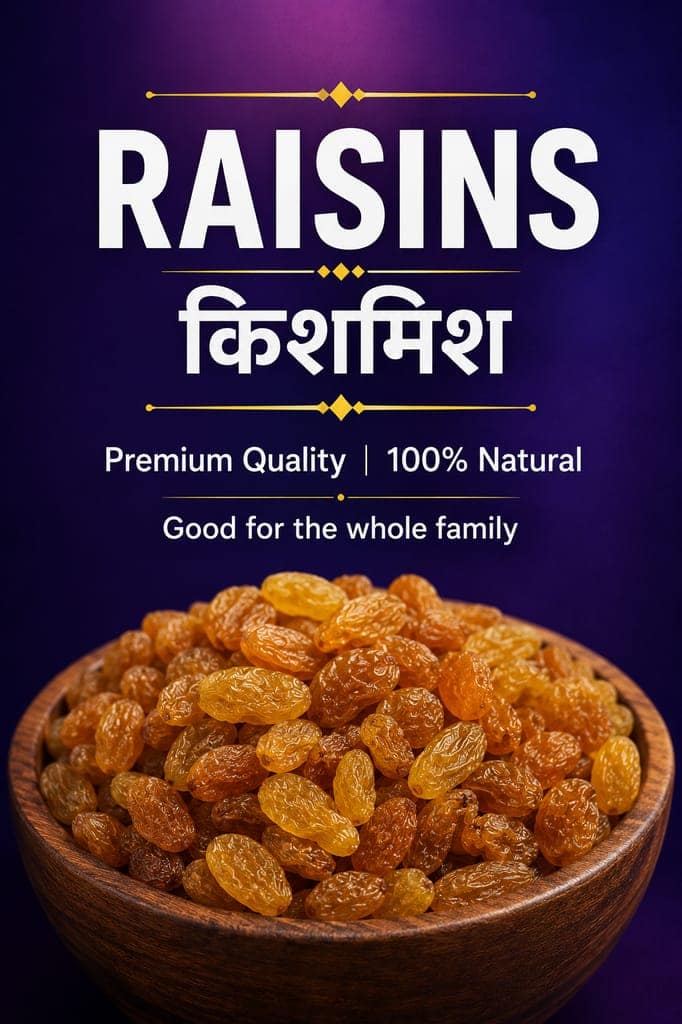 Nidhi'S Dry Fruits Regular Raisins (Kishmish) view 3
