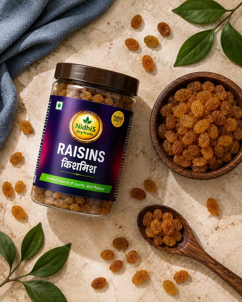 Nidhi'S Dry Fruits Regular Raisins (Kishmish) view 5