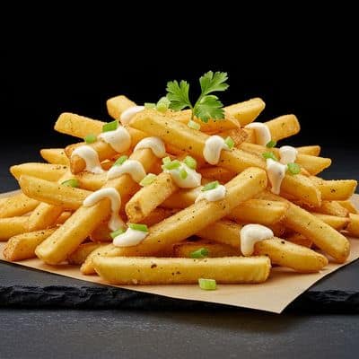 Cream and Onion French Fries [Large]