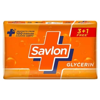 Savlon Glycerin Germ Protection Bathing Soap Bar, 75G