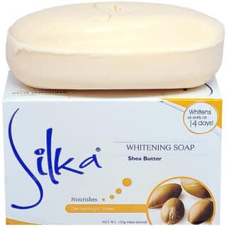 Silka Skin Whitening Shea Butter Soap (135gm)