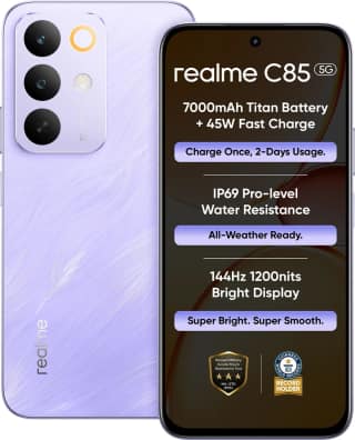 REALME C85 5G (Parrot Purple, 6GB RAM, 128GB Storage)