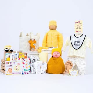 The Baby First Box Newborn Baby Essential Kit - 25 Items | Winter Kit