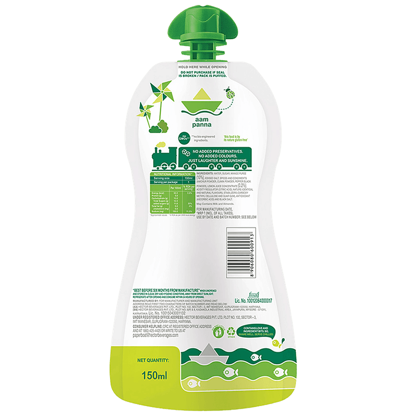 Paper Boat Aam Panna - Mango Drink, 150 Ml view 2