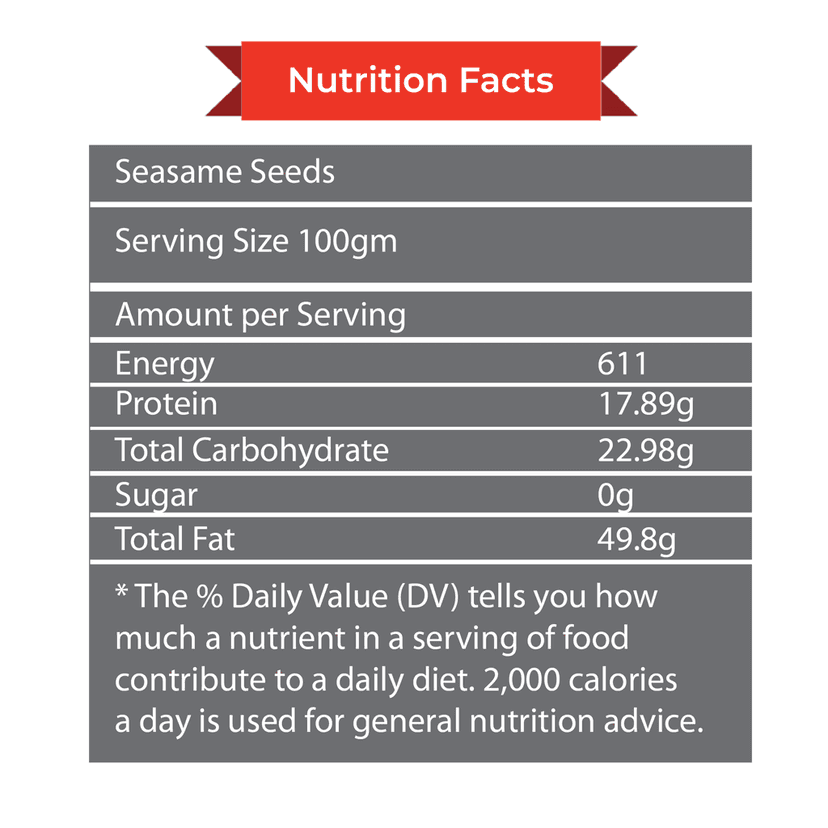 White Sesame Seeds view 5