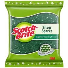 SCOTCH BRITE SILVER SPARKS SMALL 1PCS