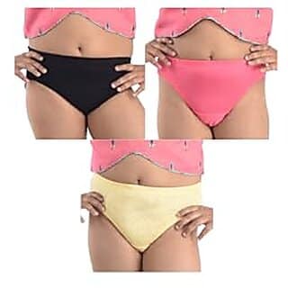 Ginash Girls Cotton Modal Hipster Pantie (Pack of 3)