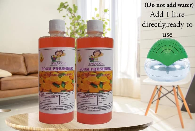 Swacch Room Freshner (500ml) (Pack of 2) Orange view 2