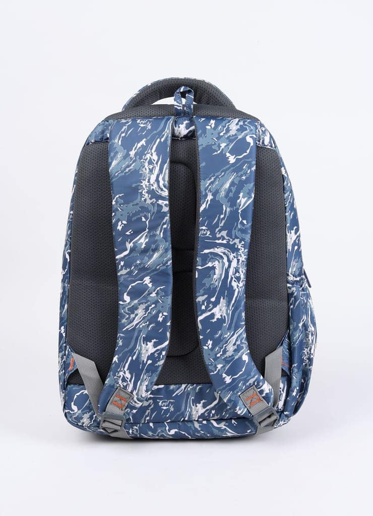 PB Pearlbags Archer 22L printed Laptop Backpack , 3 Compartments, Bottle Holder, Organizer, Premium Fabric, Water Resistant Anti Theft , School & College Bag for Boys and Girls, Office & Travel Bag for Men and Women view 4