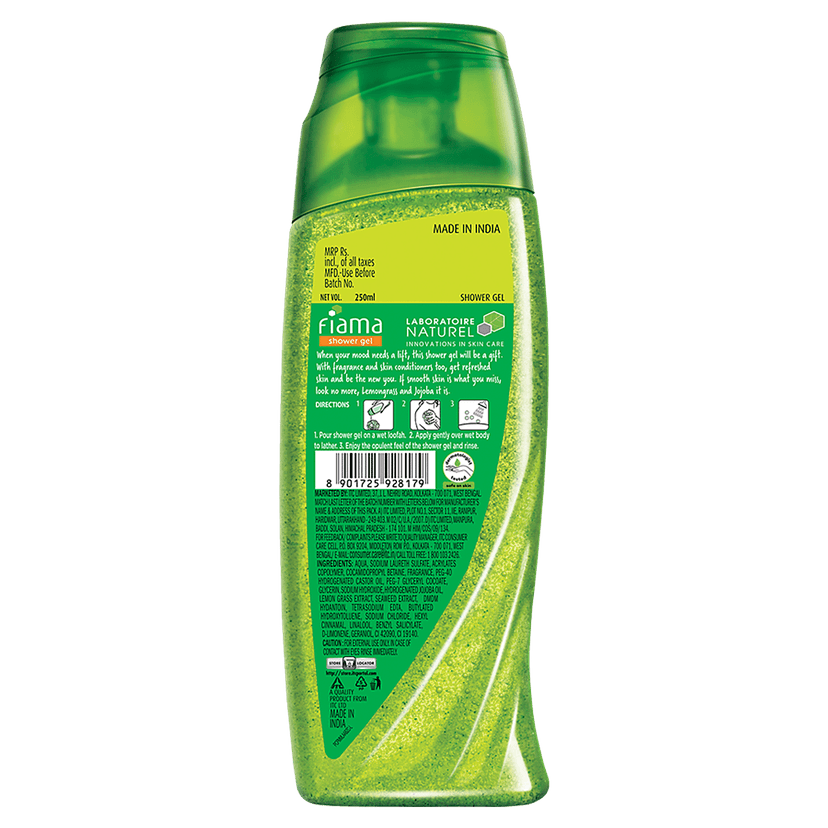 Fiama Shower Gel Lemongrass And Jojoba, 250Ml view 2