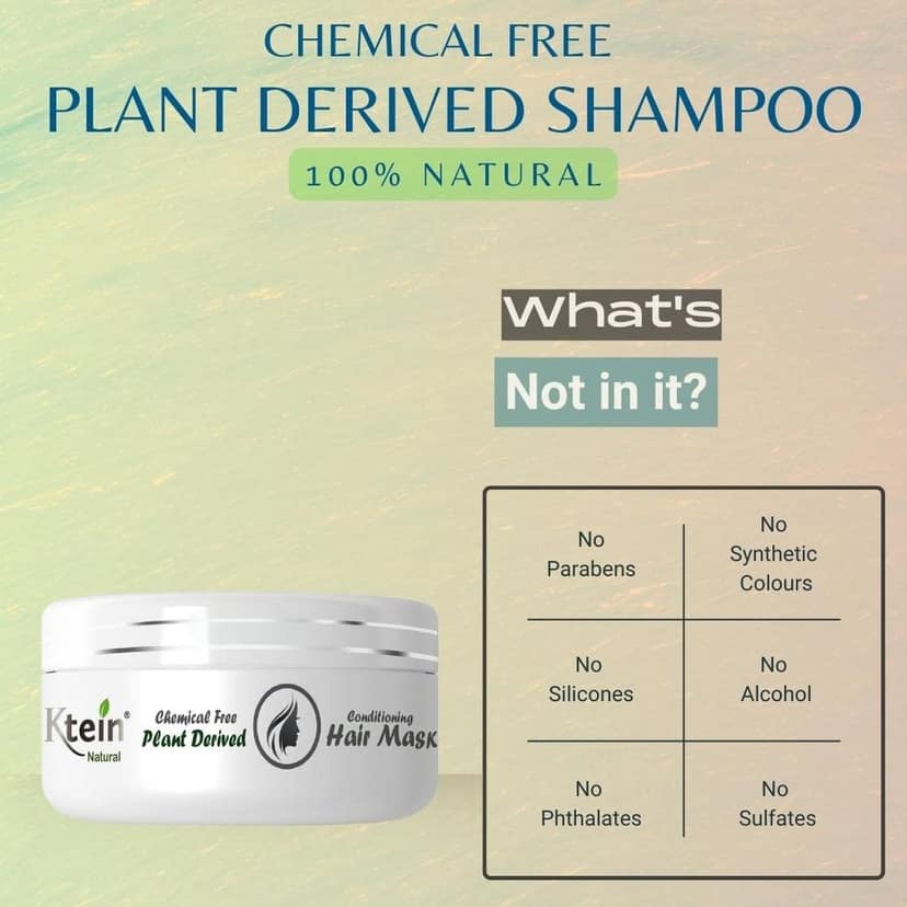 ktein natural chemical free plant derived conditioning hair mask(100gm) view 5