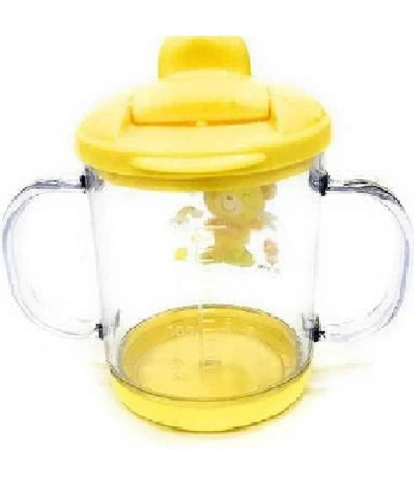 Aurapuro Baby Blue Sipper Classic Soft Spout Cup Baby Sippy Cups Baby Feeding Bottles 200 ml view 2