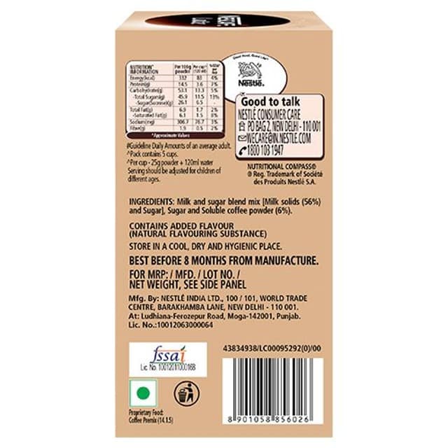 Nescafe Latte, 25 G (Pack Of 5) view 2