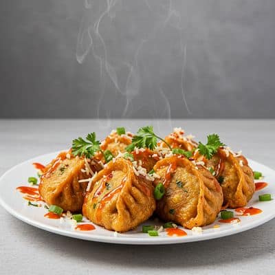 Chicken Fried Momos
